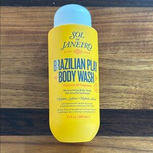 Sol de Janeiro Yellow Brazilian Play Body Wash Bottle